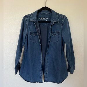 Women’s Gap 1960 Cotton Button down Midwestern shirt Size Small